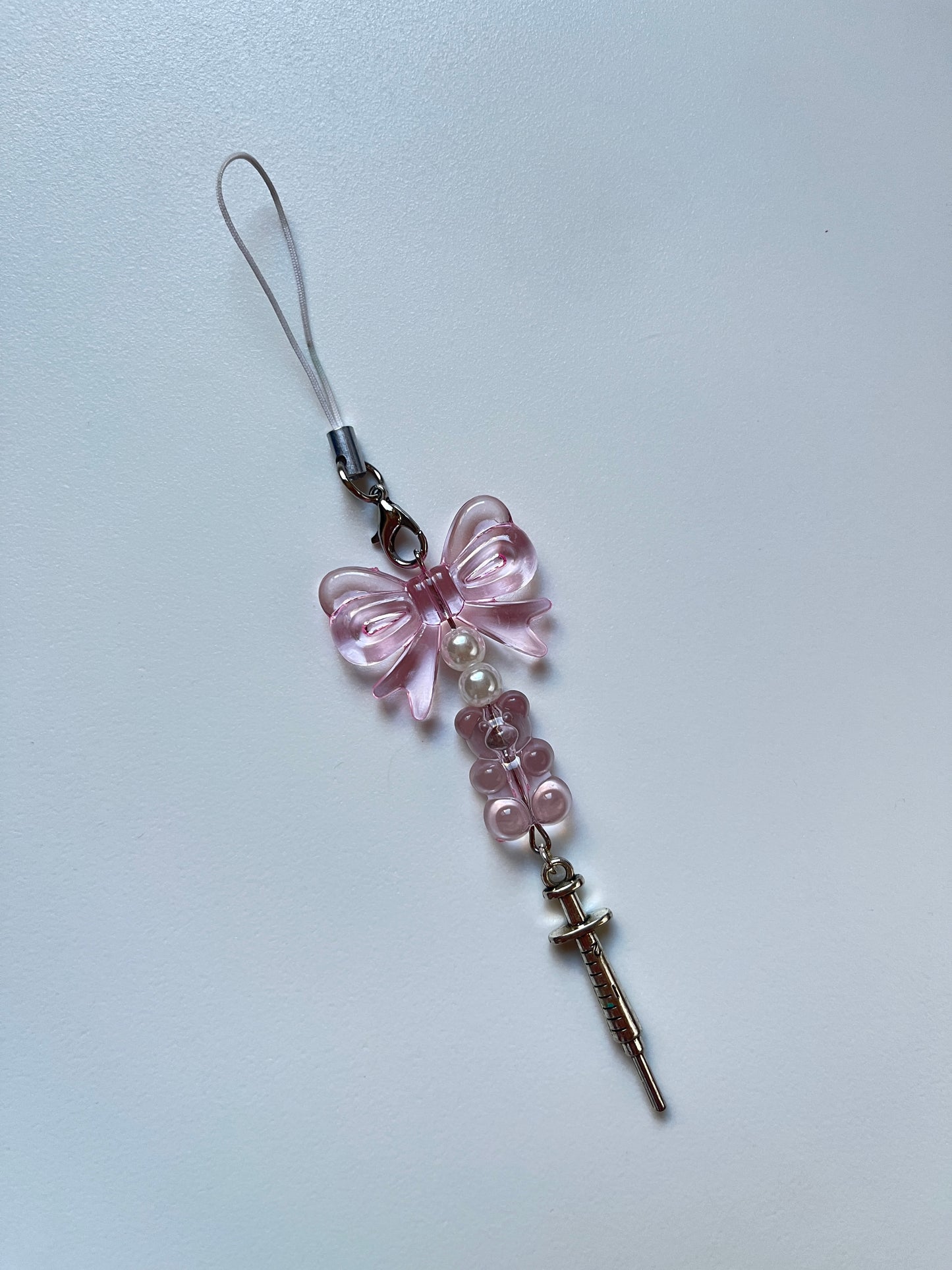 Syringe Phone Charm