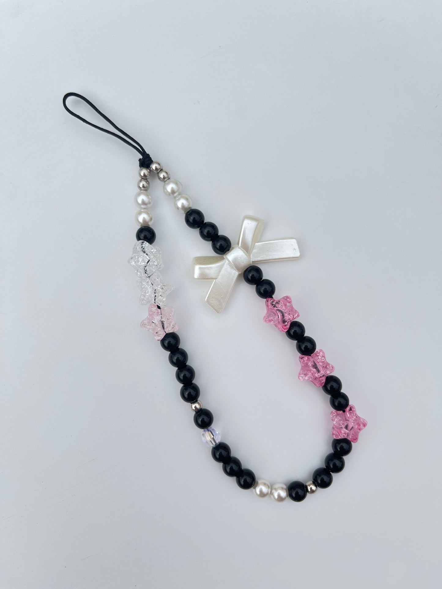 Black+Pink Phone Charm