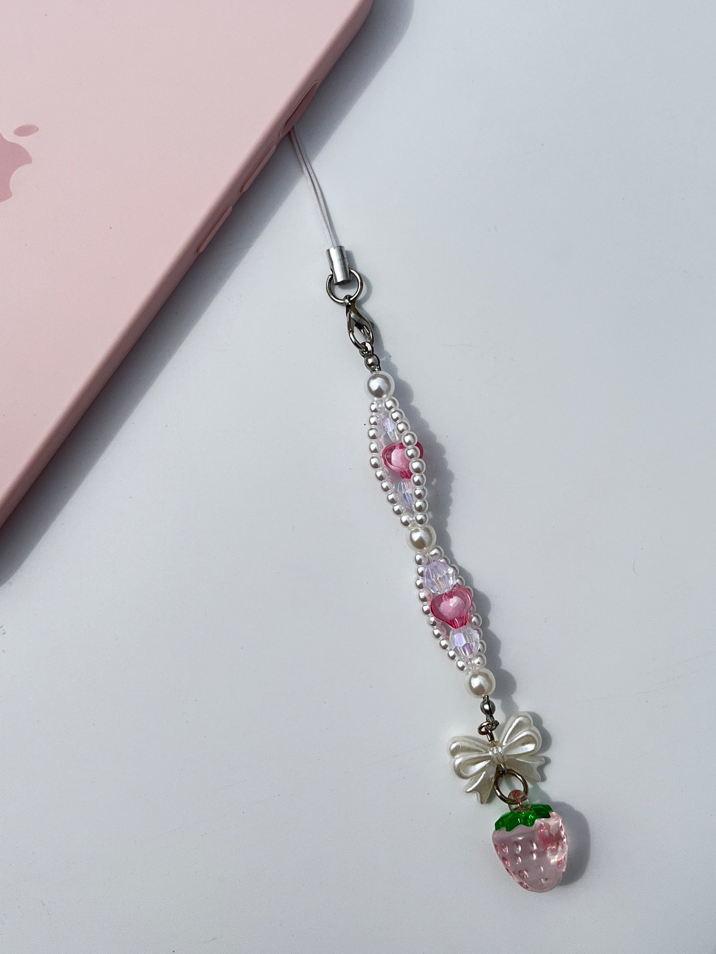 Strawberry Phone Charm