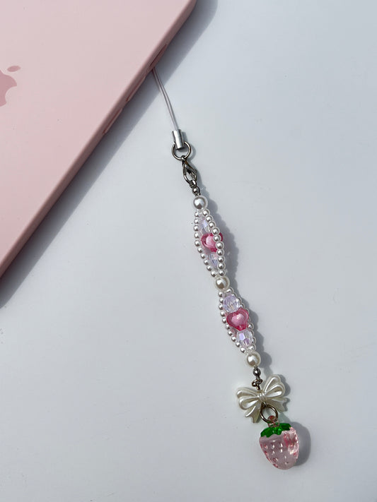 Strawberry Phone Charm